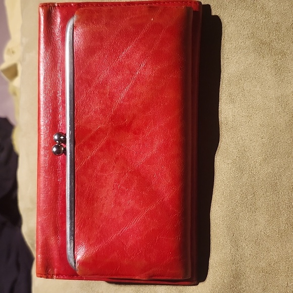 Renwick ranch Red leather wallet - Picture 7 of 10